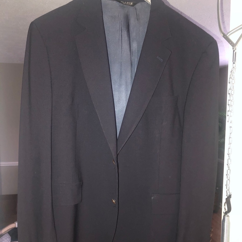 Joseph A. Bank Navy Suit jacket